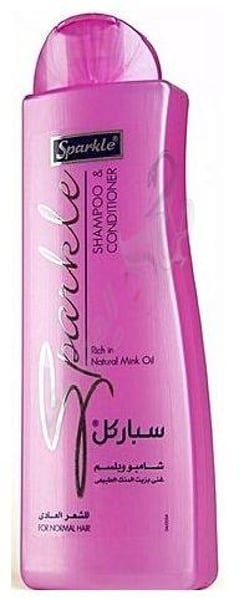 Sparkle Shampoo Natural Mink Oil And Conditioner For Normal Hair 190 Ml