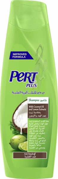 Pert Plus Shampo With Coconut Oil And Lemon Extract 400 Ml
