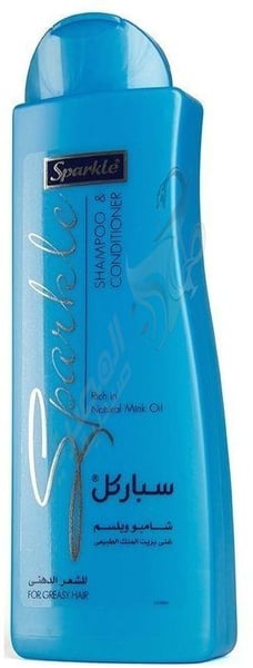 Sparkle Shampo & Conditioner Natural Mink Oil For Greasy Hair 400 Ml