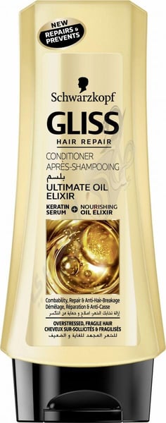 Gliss Conditioner Ultimate Oil Elixir By Schwarzkopf 400 Ml