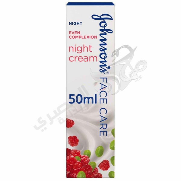 Johnson'S Face Cream Night Even Complexion By Jonhson & Jonhson 50 Ml