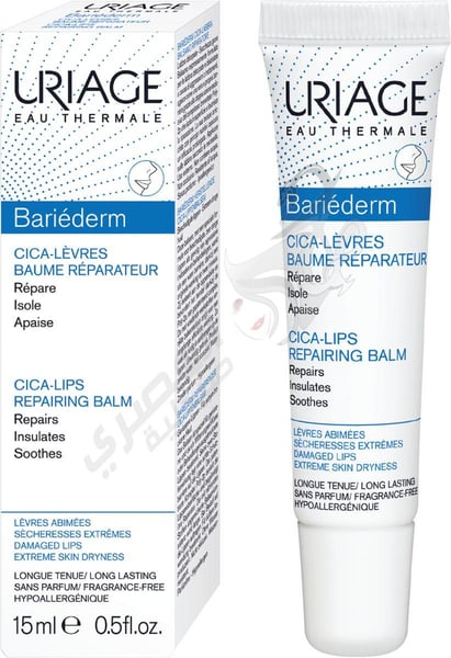 Uriage Bariéderm Cica Lips Protecting Lip Balm 15 Ml