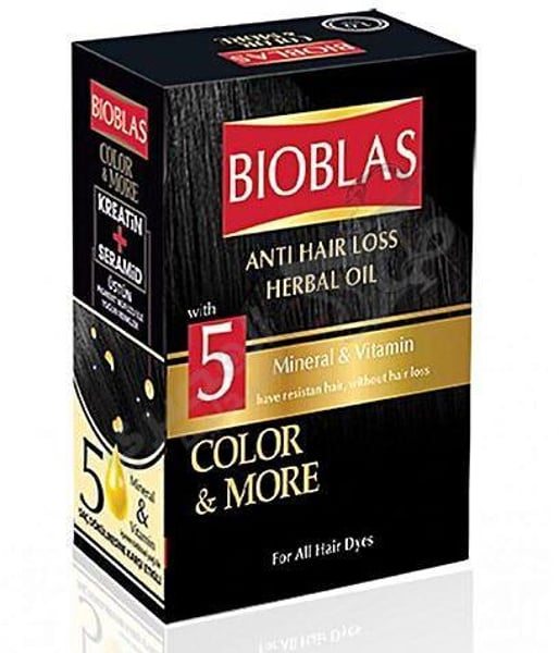 Bioblas Hair Oil Anti Loss Herbal 10 Sachets 5 Ml