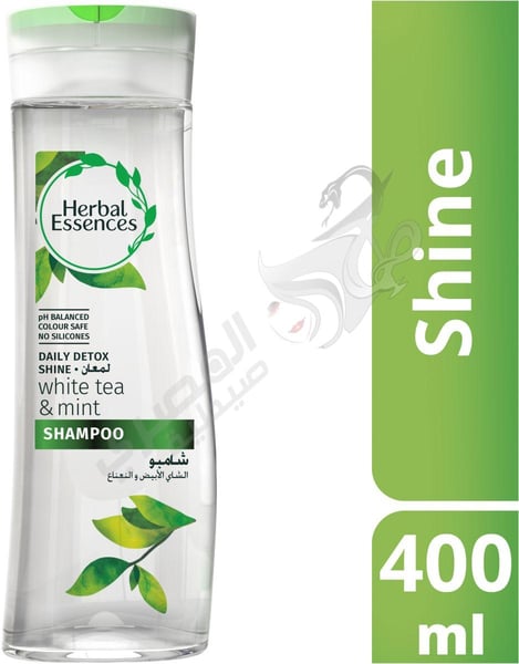 Herbal Essences Shampo Daily Detox Shine White Tea And Mint By Proctor & Gamble 400 Ml