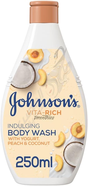 Johnson'S Body Wash - Vita-Rich Smoothies Comforting Yogurt Honey & Oats 250 Ml