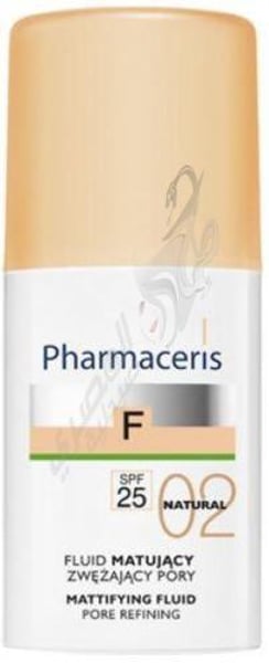 Pharmaceris Foundation Fluid Matte 02 Natural Spf25 30 Ml