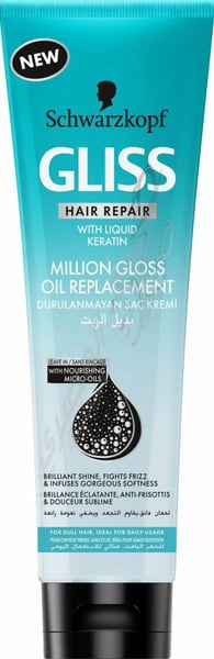 Gliss Oil Replacement Million Gloss By Schwarzkopf 250 Ml