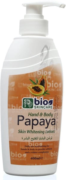 Bio Skincare Lotion Papaya Skin Whitening For Women 400 Ml