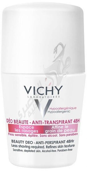 Vichy Deodorant Roll On 48H Beauty Whitening Anti Perspirant 50 Ml