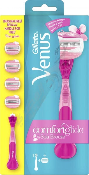 Gillette Venus Comfortglide Spa Breeze 4 Blades