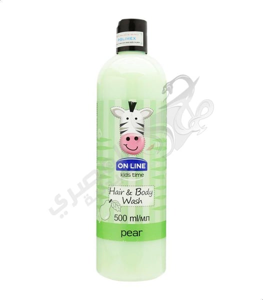 On Line Pear Hair And Body Wash 500 Ml
