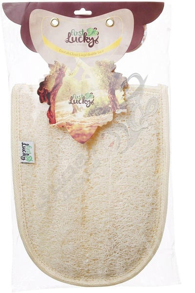 Lucky Loofah Glove Double Face