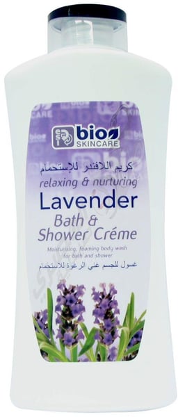 Bio Skincare Lavender Bath & Shower Creme 750 Ml