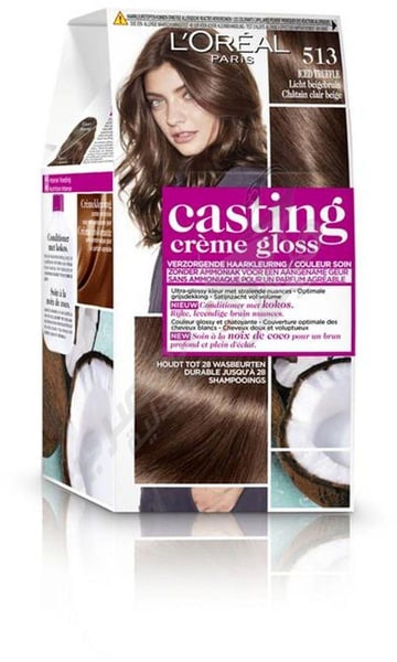 L'Oreal Casting 513 Ash Nude Brown 100 Gm