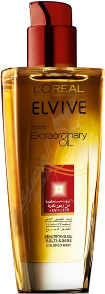 L'Oreal Hair Oil Elvive Extraordinary Treatment Colored By 100 Ml