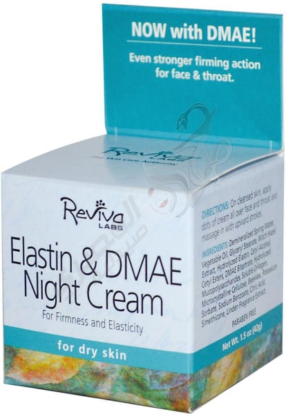Reviva Labs Elastin & Dmae Night Cream * 42 Gm