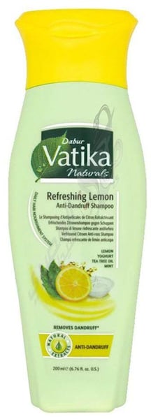 Dabur Vatika Anti Dandruff Smooth And Shine Shampoo 190 Ml