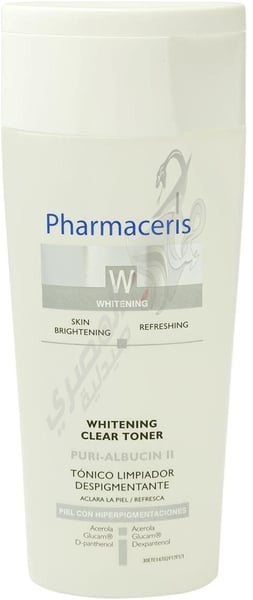 Pharmaceris Face Toner Puri Albucin Ii Whitening Clear 200 Ml