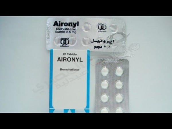 Aironyl 2.5 Mg 20 Tablets