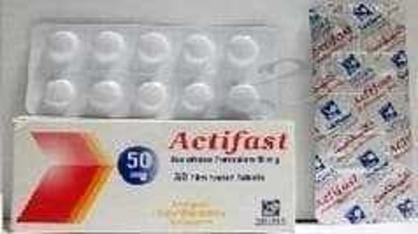 Actifast 50 Mg 30 Tablets