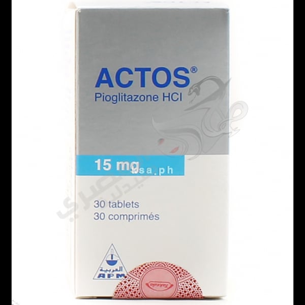 Actos 15 Mg 30 Tablets