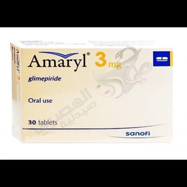 Amaryl 3 Mg 30 Tablets