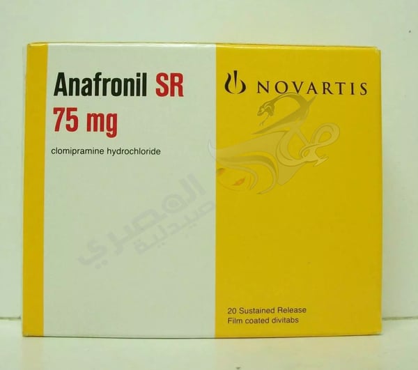 Anafronil Sr 75 Mg 20 Tablets